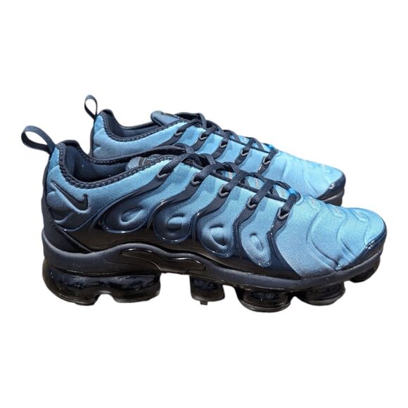 NIKE Air VaporMax Plus 'Obsidian' Running Shoes Size 9.5 - Picture 2 of 13